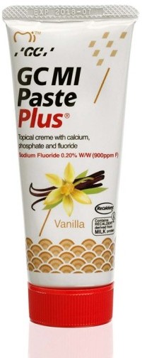 GC MANUFACTURED BY AMERICA INC MI PASTE PLUS z Fluorem Wanilia 35ml Długi termin ważności!