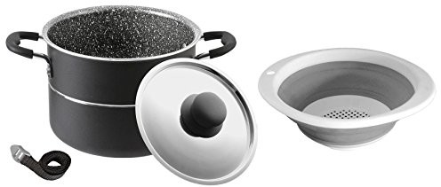 Brunner aluminiowe zestaw garnków garnki garnek Camping naczynia garnki zestaw garnków Pirate 3 + 1 22 0806091N