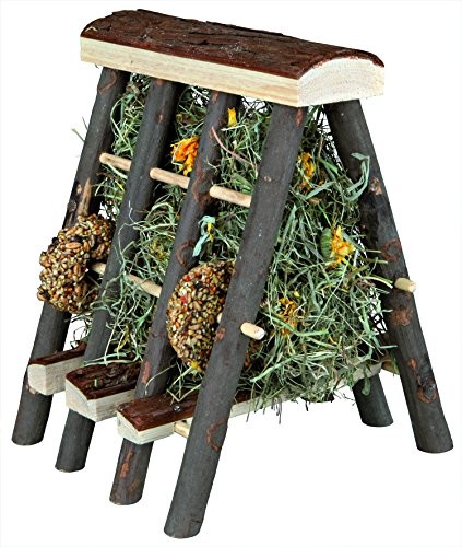 Trixie TX-60773 Hay Manger with Hay 17 × 20 × 17 cm,