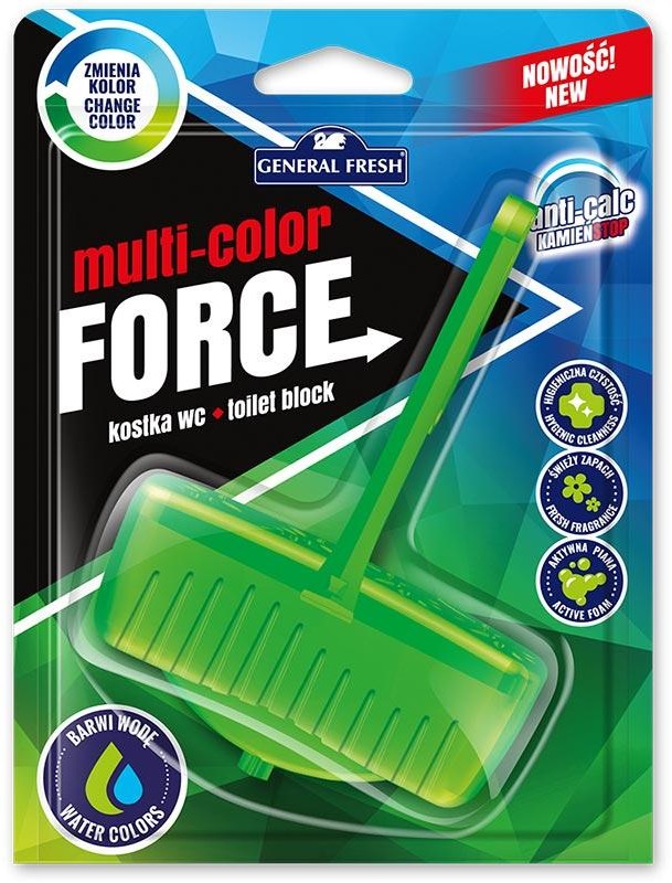 General Fresh Multi Color Force kostka do WC leśna