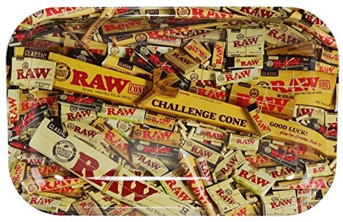 RAW Raw Tray Mixed Products Small drehtab Łotwa metalowym 1 Tray (CADE-0108-S20171012)