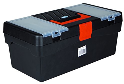 Tayg Basic 112553 walizka na narzędzia 16, 400 x 217 x 166 mm,Czarno-Pomarańczowy 112553