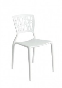 D2.Design Krzesło Bush białe 23796