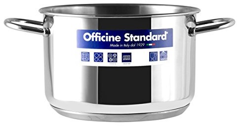 Officine Standard officine Standard Sara garnek, stal nierdzewna, 29 x 18 x 13 cm 8007571350031