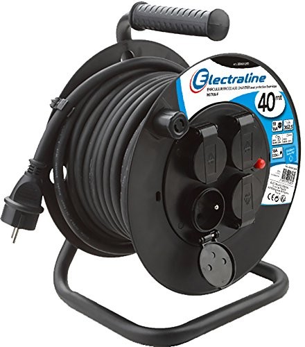 Electraline Elec traline Pro-Line bęben kablowy Czarny, czarny 20868129D
