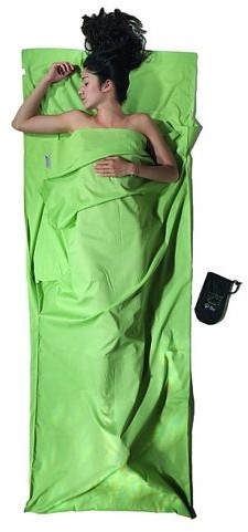 Cocoon Prześcieradło podróżne Travelsheet Bawełna Organiczna forest shade 799696101732