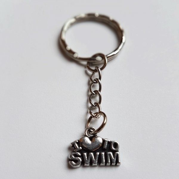 - Okulary-plywackie-korekcyjne.com Brelok I love to swim