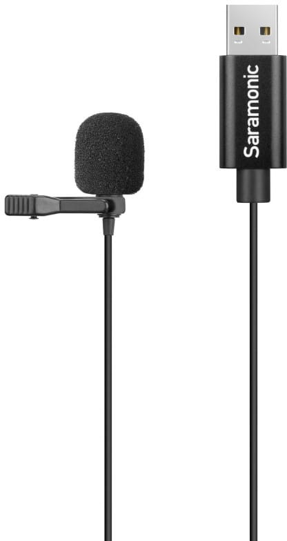 Saramonic Mikrofon krawatowy SR-ULM10L ze złączem USB