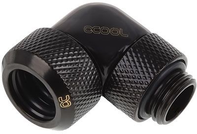 Alphacool Złączka kątowa obrotowa 1/4" 13mm 17393 17393