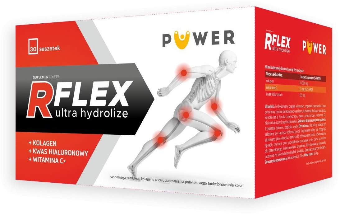 Puwer Polska Sp. z o.o. Puwer Polska Sp z o.o Rflex Ultra Hydrolize 30 saszetek
