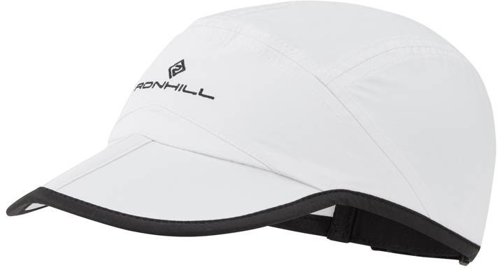 RONHILL RONHILL Czapka biegowa z daszkiem SUN SPLIT CAP biała