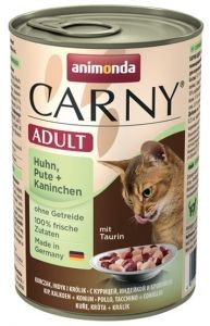 Animonda Carny Carny Adult Kurczak + Indyk + Królik puszka 400g MS_15763