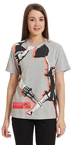 Adidas Cheerleader Tee mgreyh, XS AP5805_Grey_XS