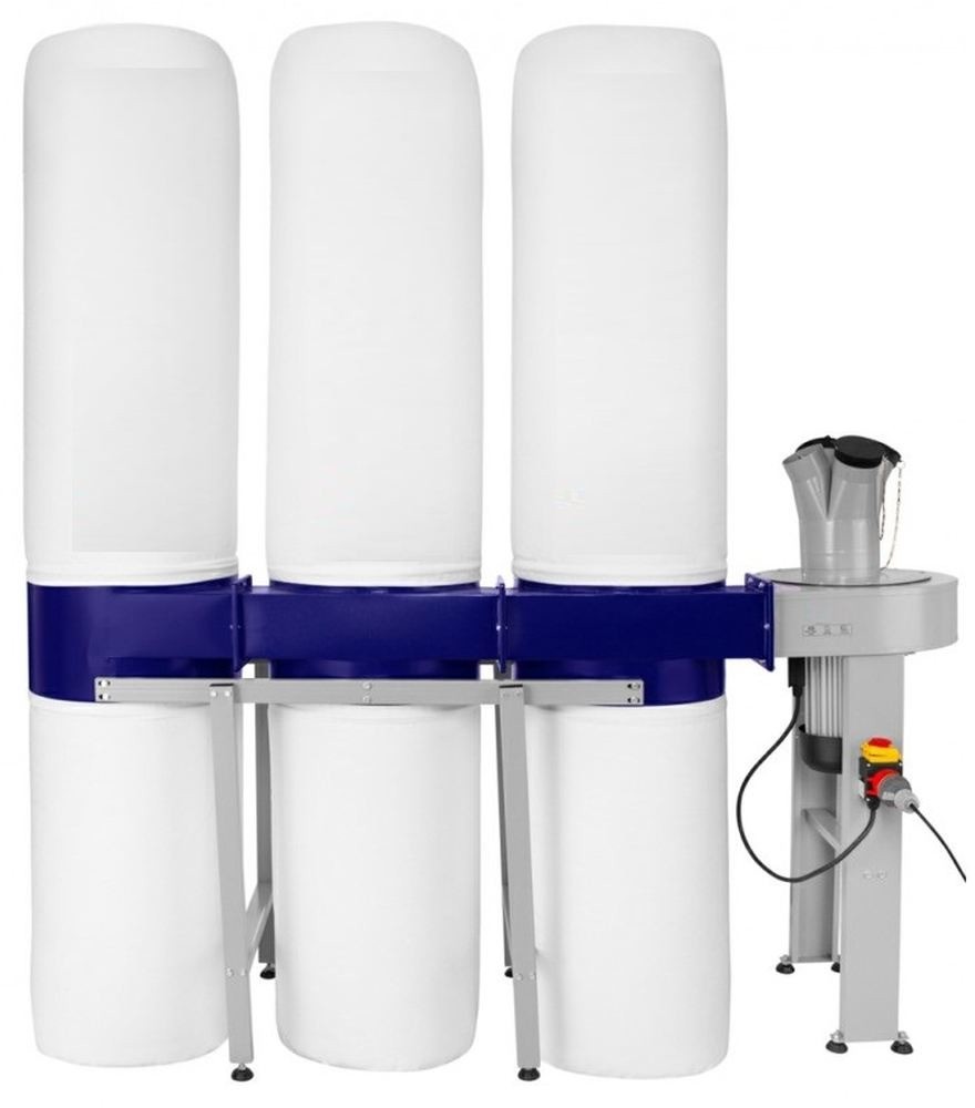 028 02869798 Odciąg do wiórów worki filcowe wydajność odsysania 4560 m3/h moc silnika 3,8 kW) 69798-uniw