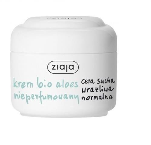Ziaja Bio aloesowy krem nieperfumowany do cery suchej i wrażliwej 50ml 54211-uniw