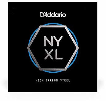 DAddario NYS016 pojedynczy gładki stalowy sznur gitarowy.016 NYS016