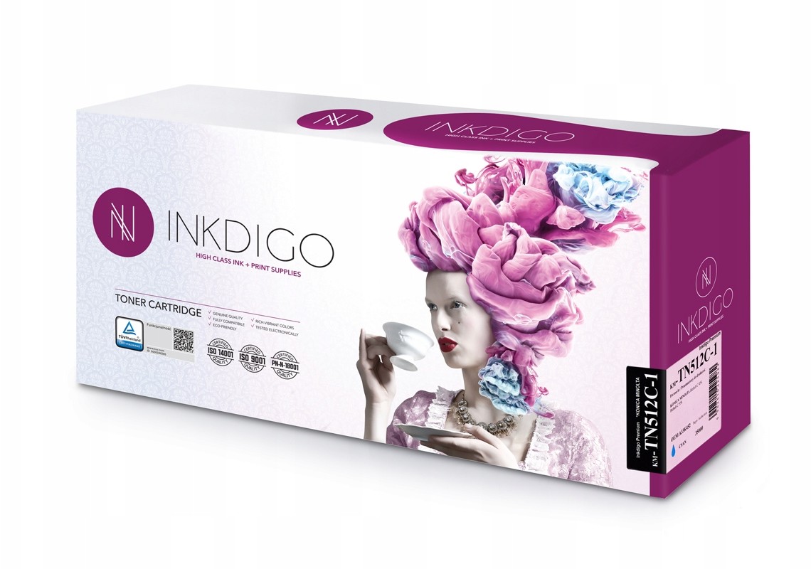 Toner Minolta Bizhub C454 C554 C368 TN-512 Cyan
