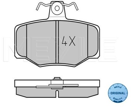 Wulf Gaertner Autoparts Zestaw klocków hamulcowych, hamulce tarczowe Wulf Gaertner Autoparts 025 215 4515