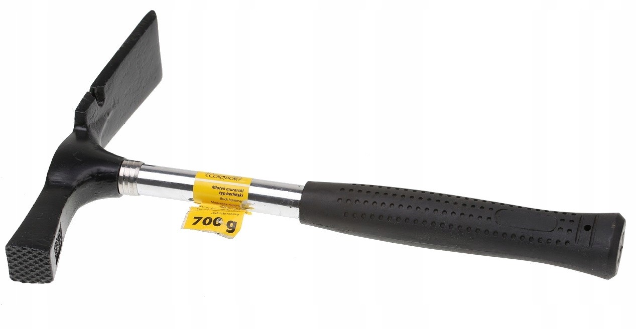 MODECO Młotek Berliński Murarski Metalowa Rączka 27 mm