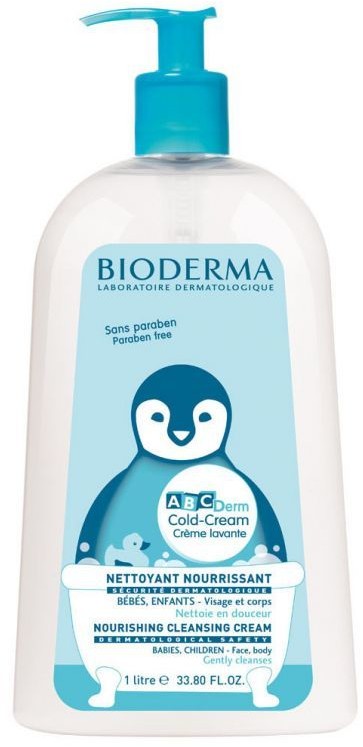 Bioderma NAOS POLAND SP Z O.O ABCDerm Cold-Cream Kremowa emulsja do mycia 1000 ml