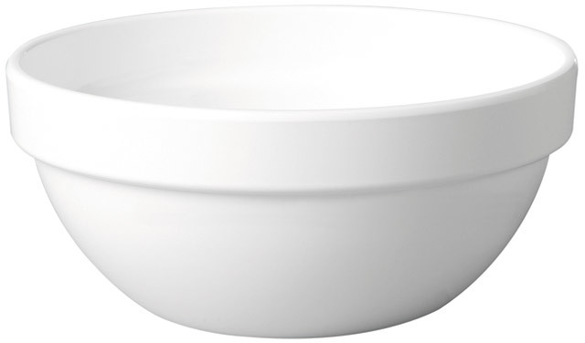 APS Salaterka okrągła z melaminy 2,5 l, biała | Casual Maxi 83702