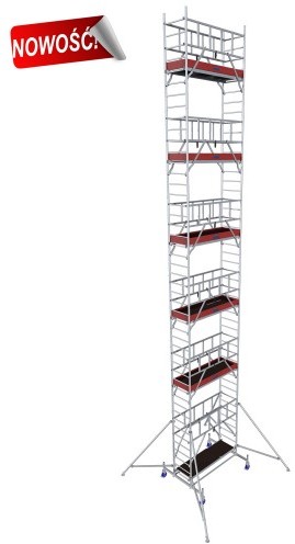 Krause ProTec rusztowanie aluminiowe wys.rob. 13,30m (940209)