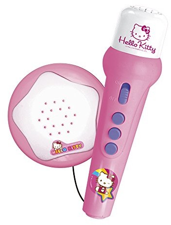 Hello Kitty ręcznie mikrofon z funkcją światła/Sound REIG1501