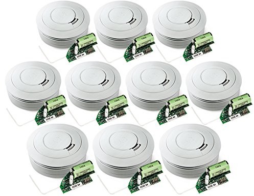 Ei Electronics Ei650RF detektor dymu o 10-letnim terminie przydatności