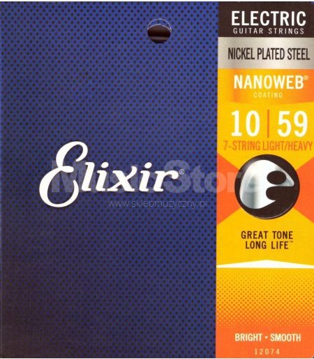 Elixir 12074 Light-Heavy 10-59