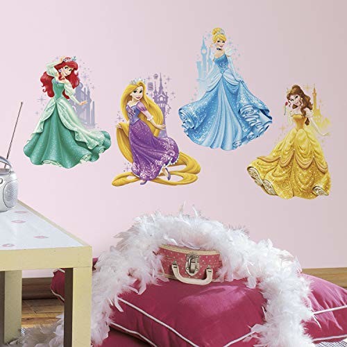 RoomMates Disney księżniczki i Castles GIANT, wielokolorowe