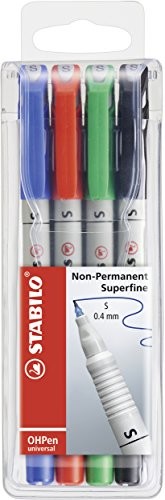Stabilo Boss Executive markery, wielokolorowa 4 szt. etui 851/4