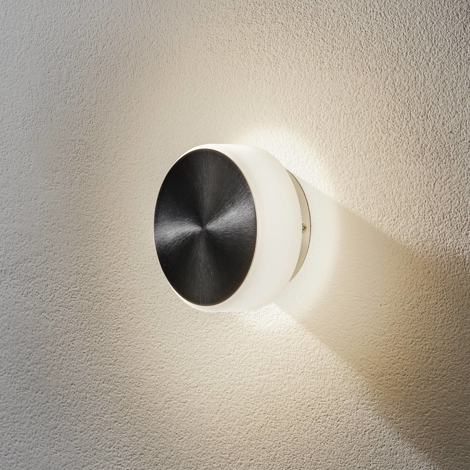 BANKAMP BANKAMP Button kinkiet LED 15,5cm aluminium