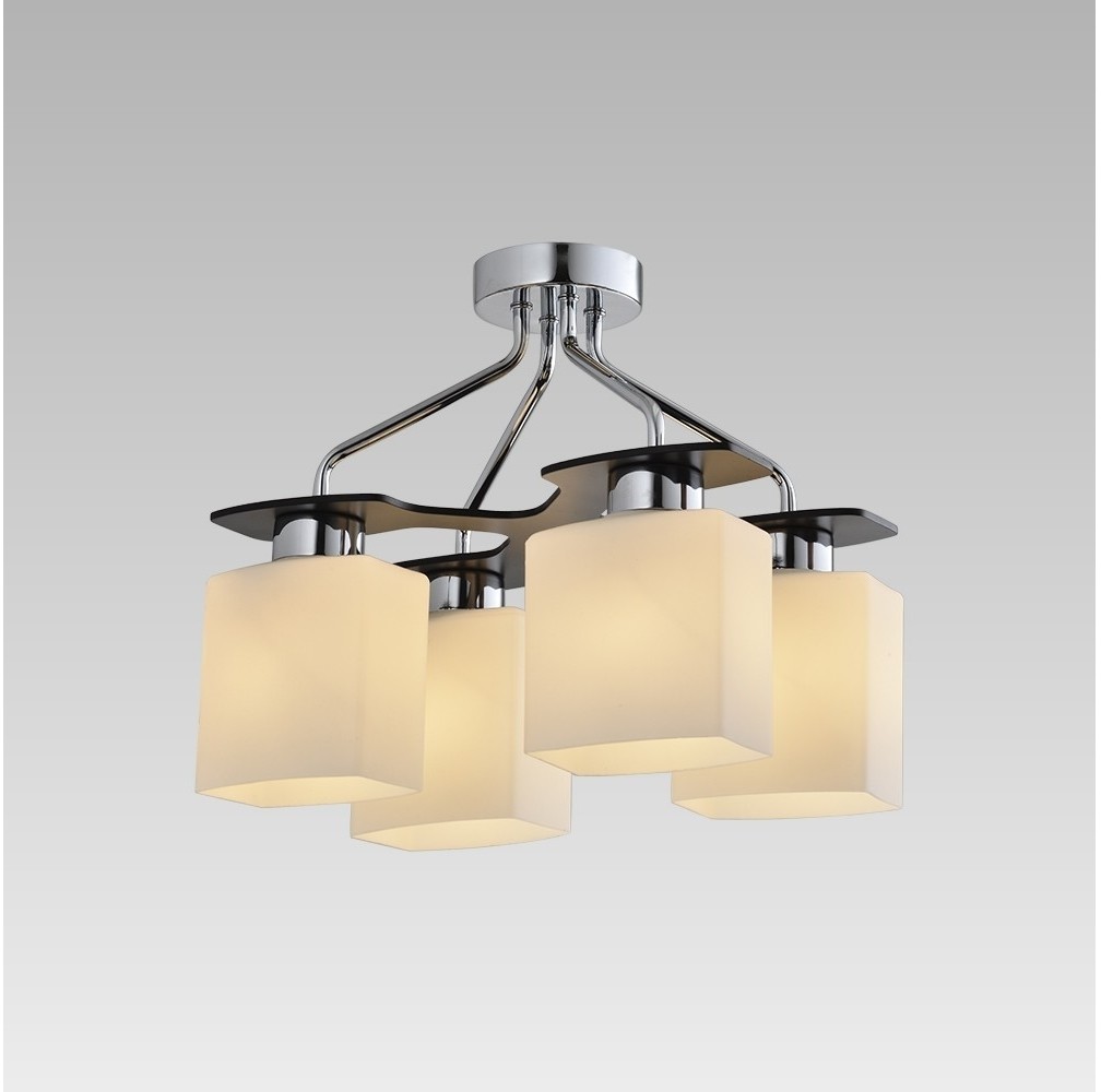 Prezent 75459 - Żyrandol natynkowy FIRENZA 4xE27/60W/230V