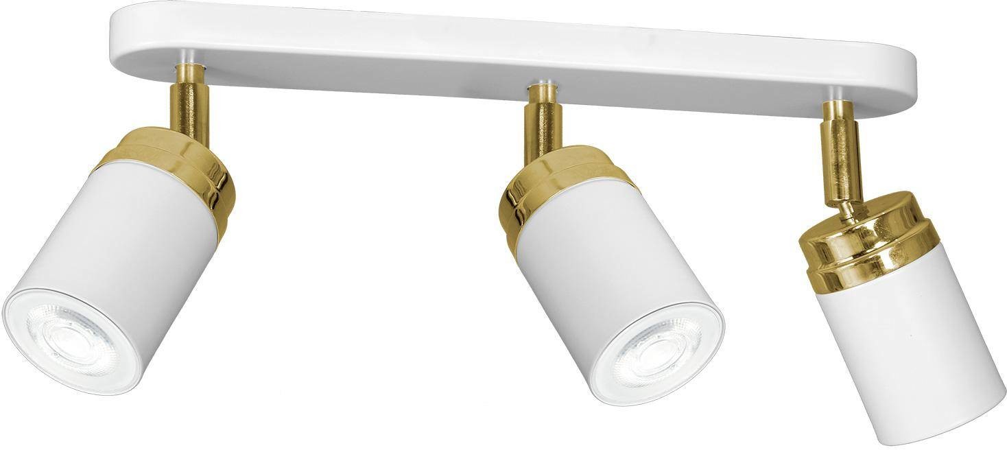 Luminex Spot Reno white/gold 3 5156