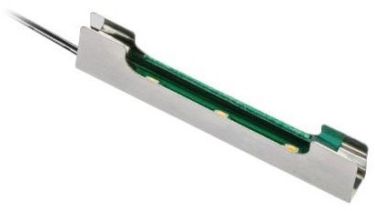 GTV KLIP LED DO PÓŁEK SZKLANYCH. STALOWY. 3 DIODY LED SMD 3528. MOC 0.25W. CIEPŁY BIAŁY LD-3SKL-CB