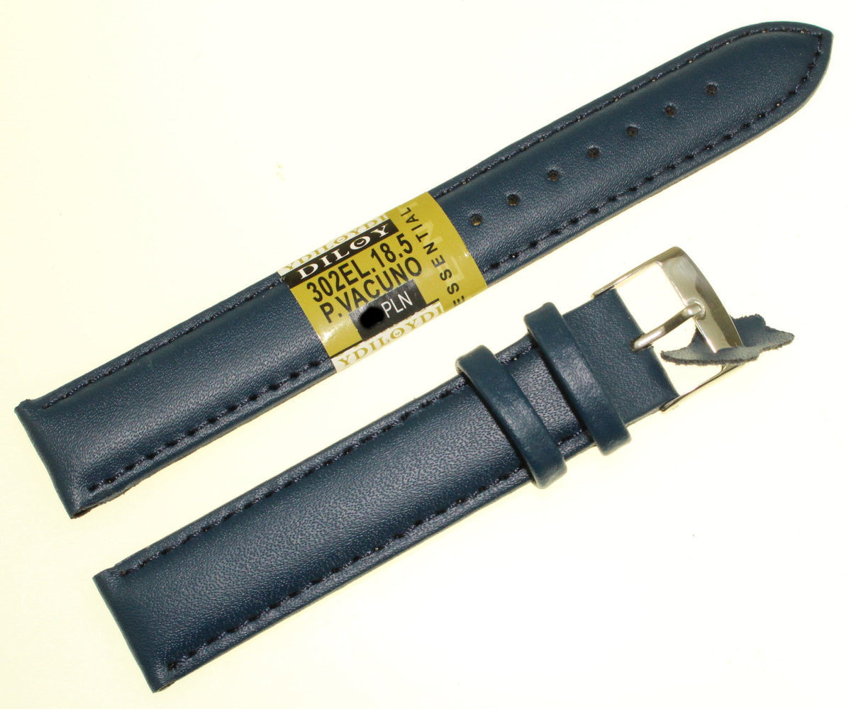 Diloy Skórzany pasek do zegarka 18 mm XL 302EL.18.5 302EL.18.5