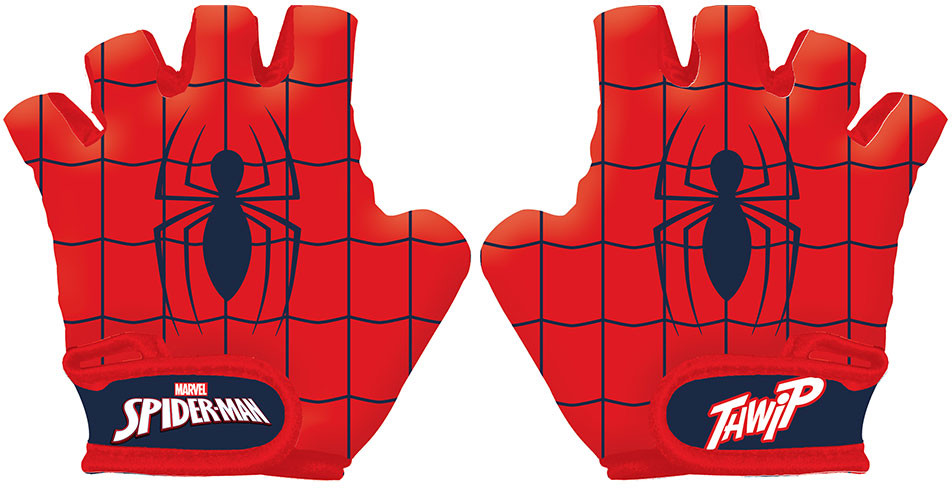 Rękawiczki Na Rower Ochronne Dla Dziecka Spiderman