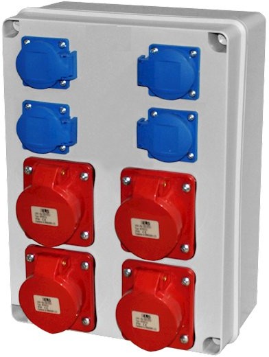 Rozdzielnica Budowlana 4x16A/4 4x230V