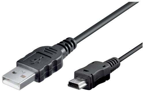 Wentronic USB przewód przyłączeniowy (zastępuje DKE-2/DC-U100) nadaje się do urządzeń ze złączem Mini USB (46712-GB)