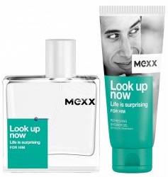 Mexx SET Mexx Look Up Now M) edt 50ml + sg 150ml