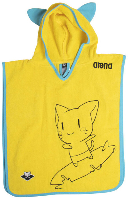 arena arena Friends Poncho S Kids, yellow  2021 Ręczniki turystyczne 4264-310-S