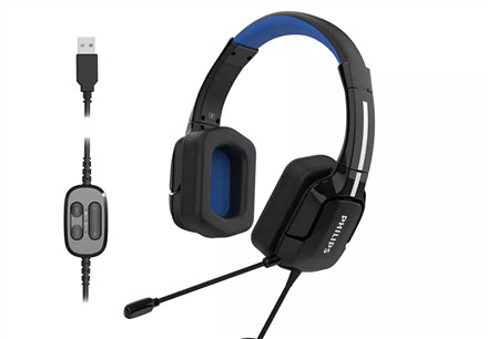 Philips TAGH401BL czarno-niebieskie