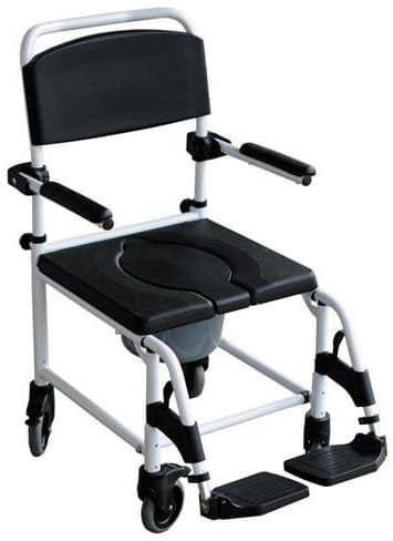 Mobilex Wózek inwalidzki łazienkowy, prysznicowy, toaletowy (55 cm) MOwoto