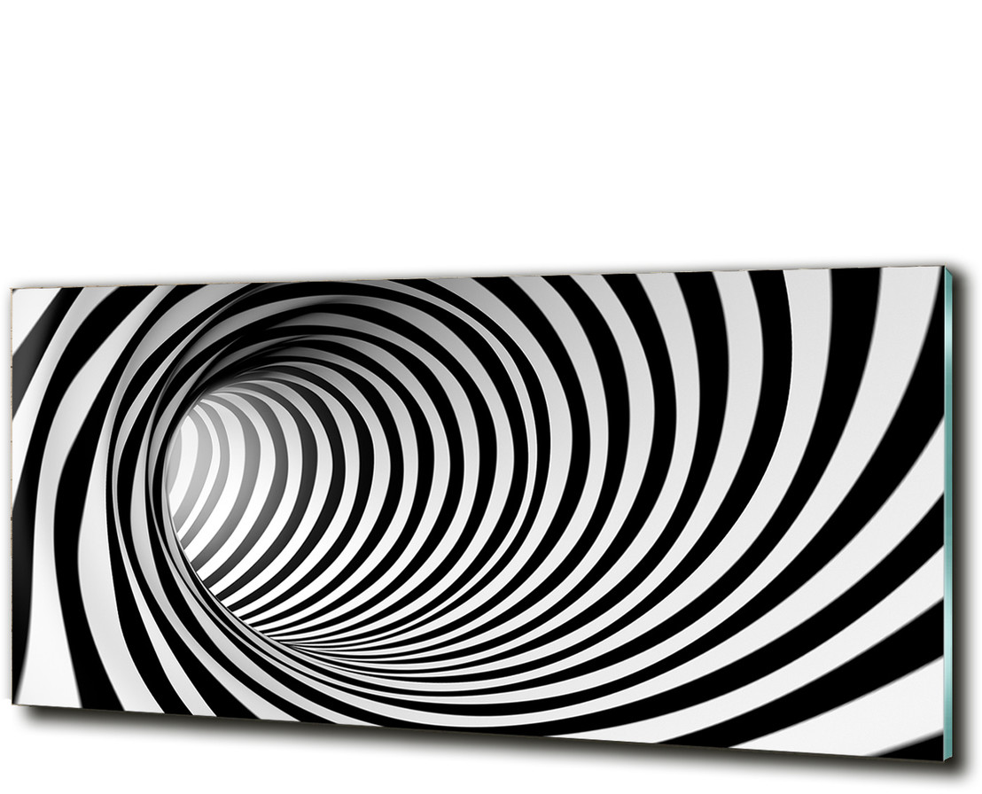 Foto-obraz szkło hartowane Tunel 3D