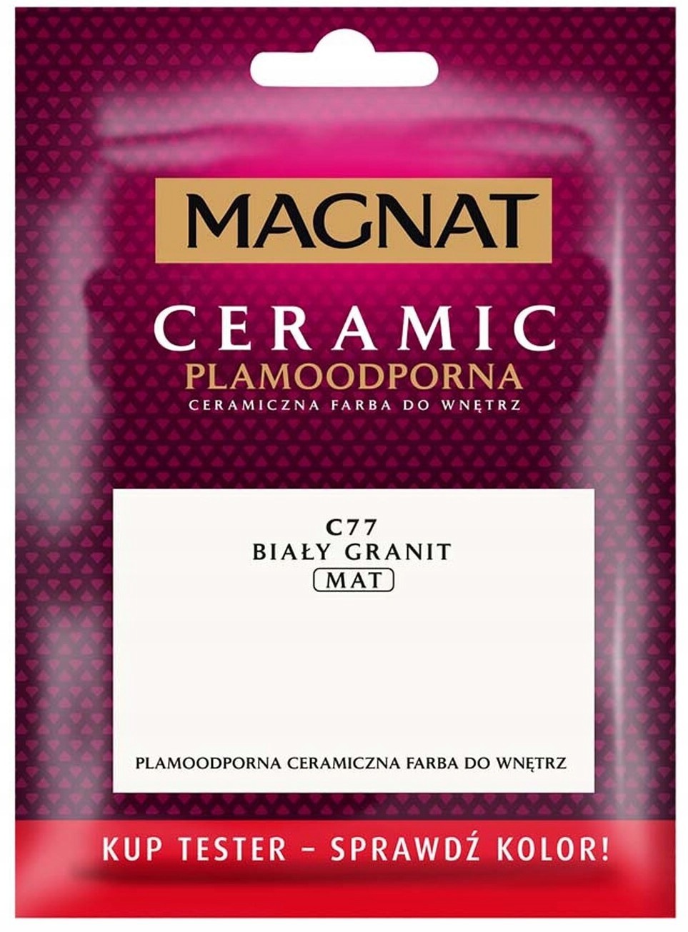 Magnat Farba Ceramic 0,03L C77 Biały Granit