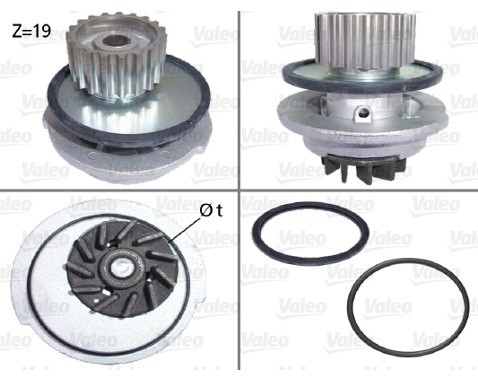VALEO pompa wody 506648 506648