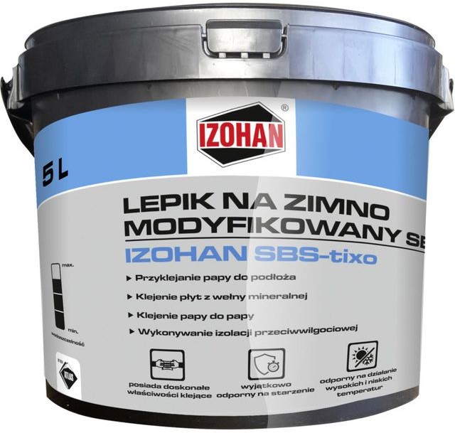 Izohan Lepik do papy NA ZIMNO SBS-TIXO 5 kg