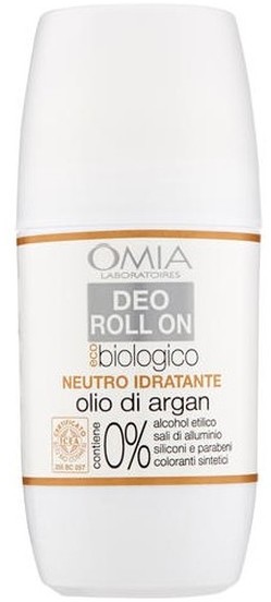 OMIA Laboratoires OMIA Laboratoires DEO ROLL-ON NEUTRALNY OLEJ NAWILŻAJĄCY Z ARGANU 50ml