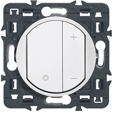 Legrand céliane éco variateur leg99906 ściemniacz z osłoną/okładka Różowy, Biały