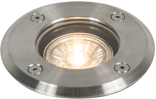 QAZQA Oprawa dogruntowa stal IP67 - Basic Round